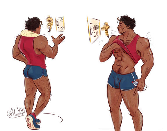 (Mostly) Full body gym Miguel